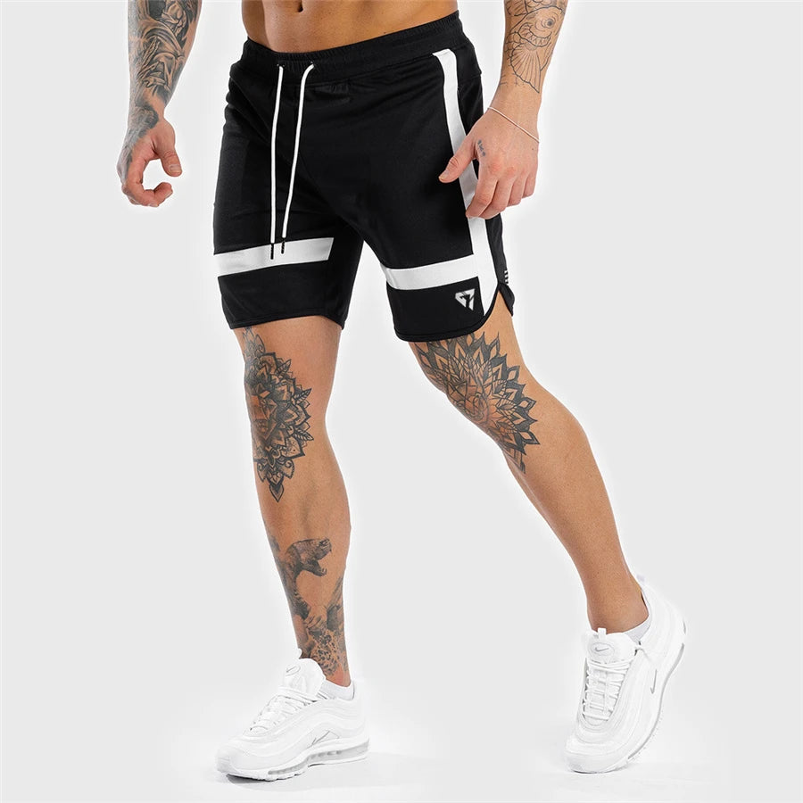 Men Sports Short Pants summer Beach shorts Training Bodybuilding casual shorts Summer Shorts Workout Fitness GYMS Short Pants