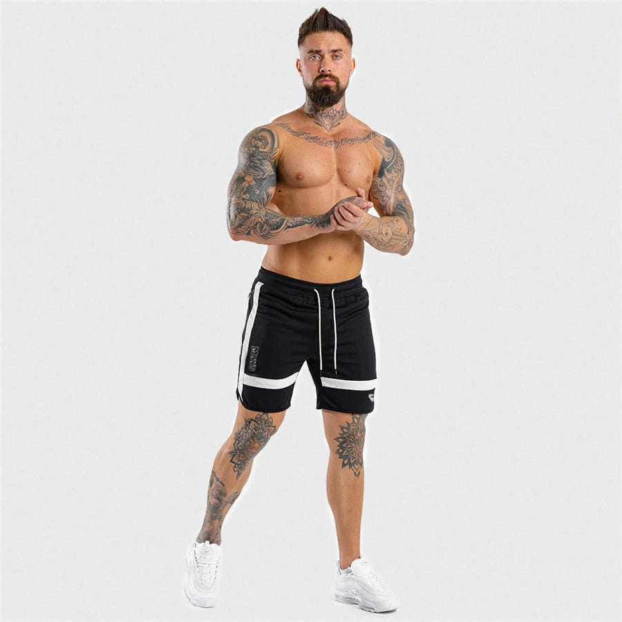 Men Sports Short Pants summer Beach shorts Training Bodybuilding casual shorts Summer Shorts Workout Fitness GYMS Short Pants