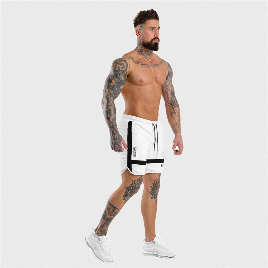 Men Sports Short Pants summer Beach shorts Training Bodybuilding casual shorts Summer Shorts Workout Fitness GYMS Short Pants