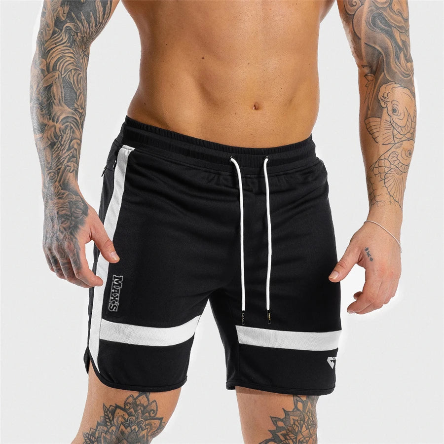 Men Sports Short Pants summer Beach shorts Training Bodybuilding casual shorts Summer Shorts Workout Fitness GYMS Short Pants