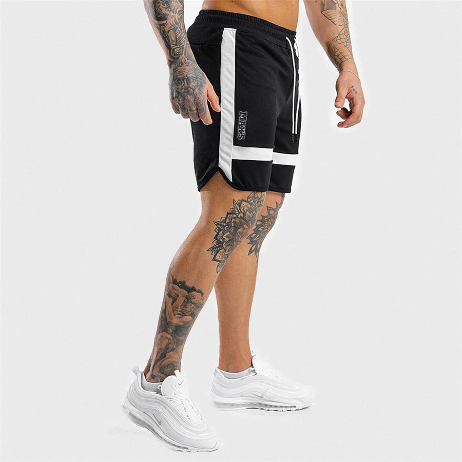 Men Sports Short Pants summer Beach shorts Training Bodybuilding casual shorts Summer Shorts Workout Fitness GYMS Short Pants