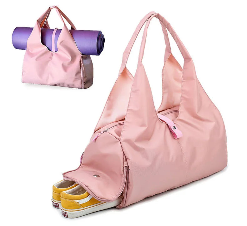 Yoga Mat Bag Gym Fitness Handbags for Women Men Training Sac De Sport Travel Gymtas Nylon Outdoor Sports Tas Sporttas XA441WA