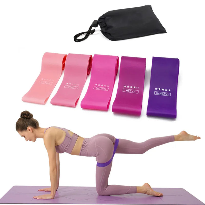 Elastic Resistance Bands Yoga Training Gym Fitness Gum Pull Up Assist Rubber Band Crossfit Exercise Workout Equipment