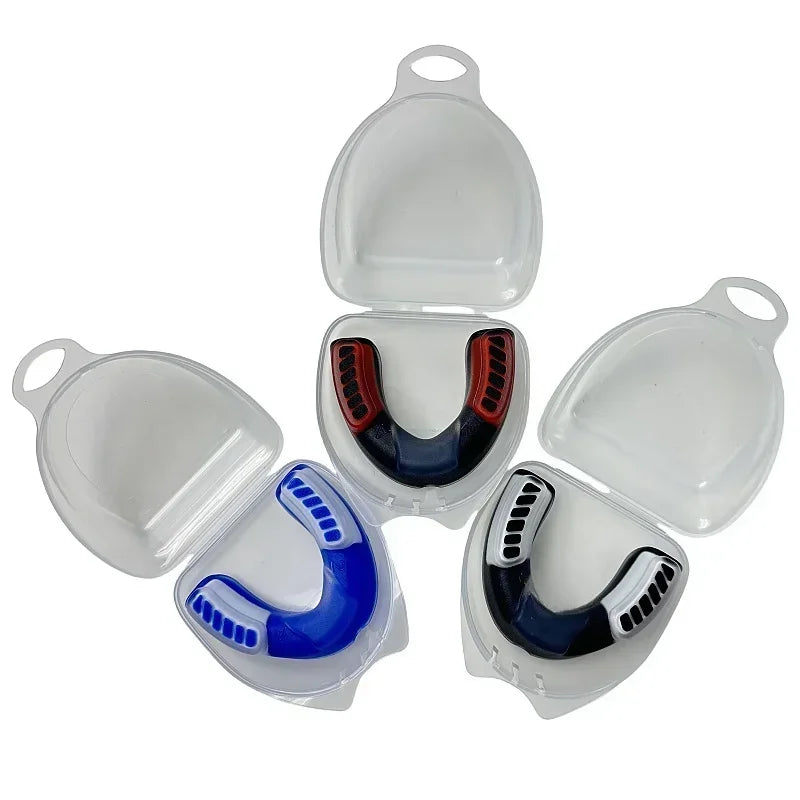 Sports Mouth Guard For Boxing Basketball Rugby Karate EVA Teeth Protector Adult Children Mouthguard Tooth Brace Protection