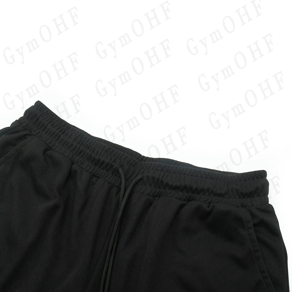 High-Quality Gym 2 in 1 Shorts For Men Quick Dry Breathable Mesh Performance Shorts Sports Fitness Workout Jogging Short Pants