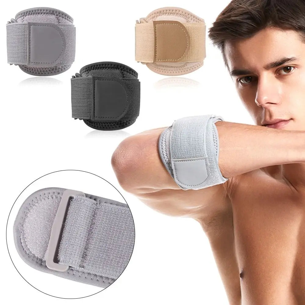 Sports Elbow Pads Support Adjustable Tennis Strap Elbow Brace Elbow Protection Pad Band Gym Sport Accessories Breathable