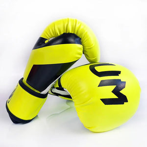 Boxing Gloves MuayThai Punch Bag Training Mitts Sparring Kickboxing Fighting