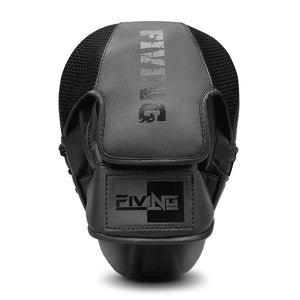 Boxing Pads for Men, Women, & Kids, Leather Focus Mitts for Martial Arts, Boxing Training, Curved Punch Mitts for Karate