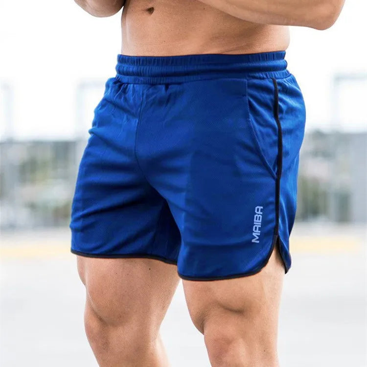 Muscle Maiba Fitness Shorts Men's Capris Sports Running Training Thin Loose Breathable Casual Shorts Spring/Summer