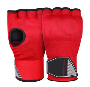 Boxing Hand Wrap Inner Gloves Half Finger Gel Boxing Glove for Muay Thai MMA Kickboxing Martial Arts Punching Speed Bag Training