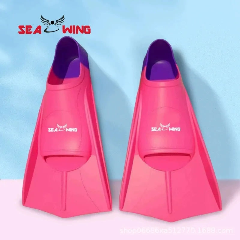 Swimming training with fins wrapped around the feet design, anti slip summer tourism diving frog shoes