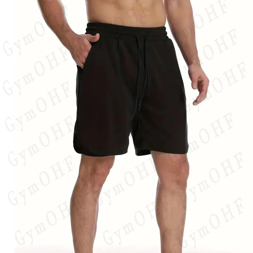 High-Quality Gym 2 in 1 Shorts For Men Quick Dry Breathable Mesh Performance Shorts Sports Fitness Workout Jogging Short Pants