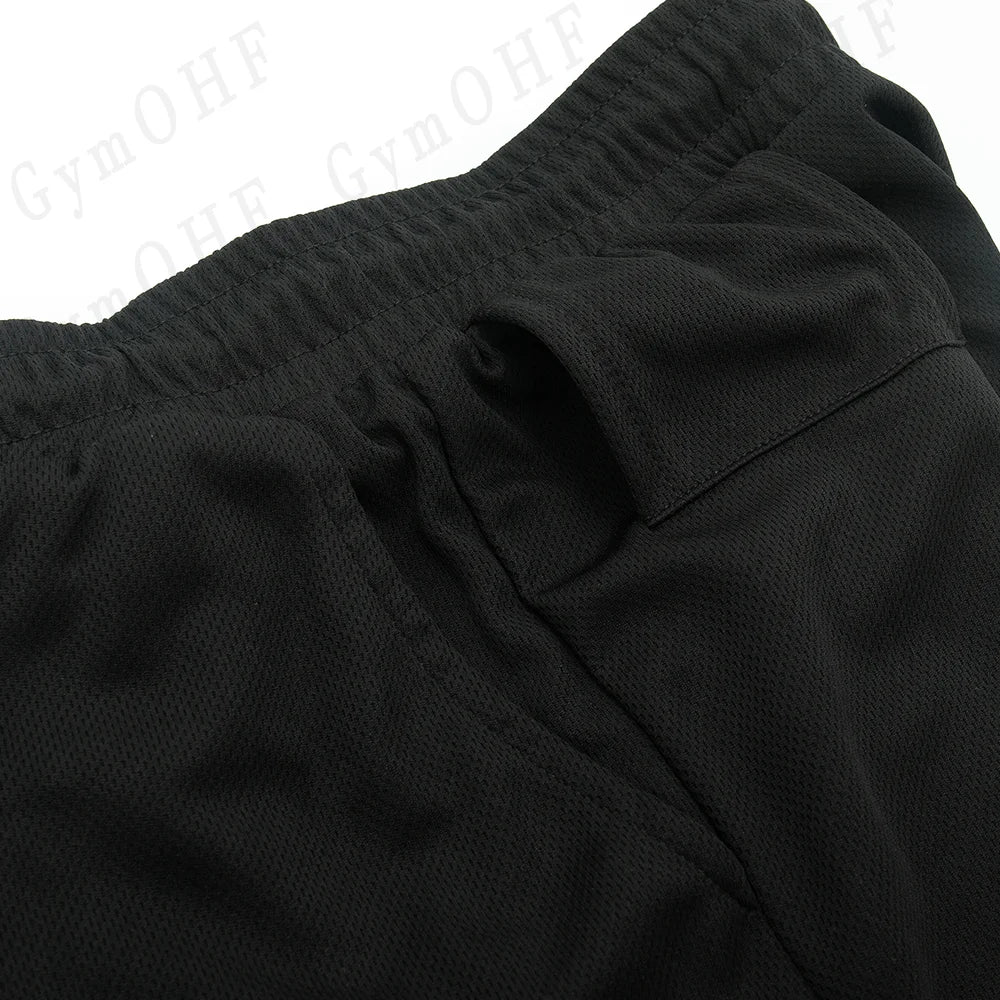 High-Quality Gym 2 in 1 Shorts For Men Quick Dry Breathable Mesh Performance Shorts Sports Fitness Workout Jogging Short Pants