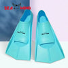 Swimming training with fins wrapped around the feet design, anti slip summer tourism diving frog shoes