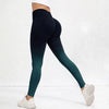 Tie Dye Seamless Leggings for Women High Waist Yoga Pants, Scrunch Butt Lifting Elastic Tights