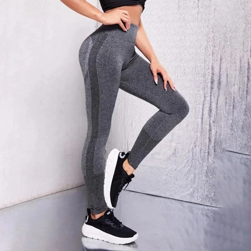 Seamless Yoga Leggings Women High Waisted Fitness Leggings Workout Fashion Push Up Leggings High Stretchy Gym Women Clothing