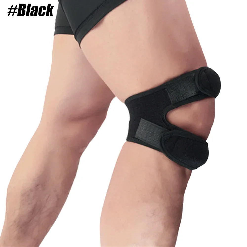 WEUPFLY 1Pcs Patella Knee Strap Adjustable Knee Brace Support for Running, Arthritis, Tennis, Basketball,Knee Pain Relief