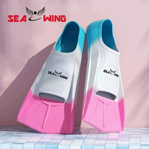 Swimming training with fins wrapped around the feet design, anti slip summer tourism diving frog shoes