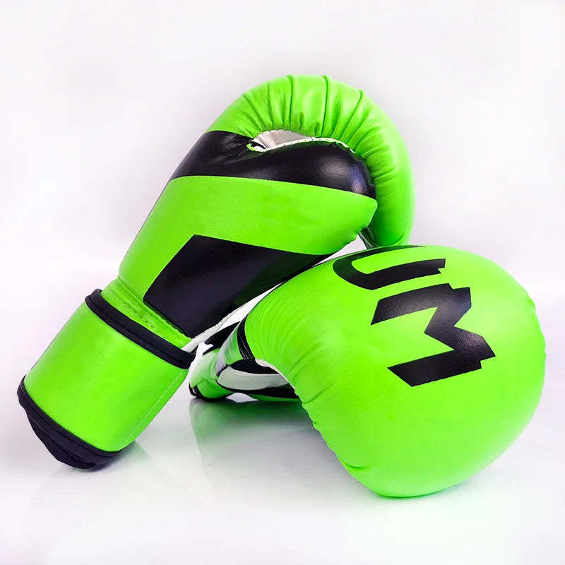 Boxing Gloves MuayThai Punch Bag Training Mitts Sparring Kickboxing Fighting